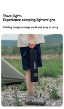 Ultra-Light Folding Camping Stool Black