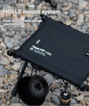 Ultra-Light Folding Camping Stool Black