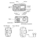 Emergency Hand Crank Solar Radio Yellow