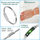 No-Screen Smart Watch Silver