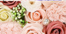 Non-Withered Soap Flower Small Round Box Decoration Set
