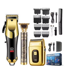 3pcs Men's Electric Hair Clippers Kit