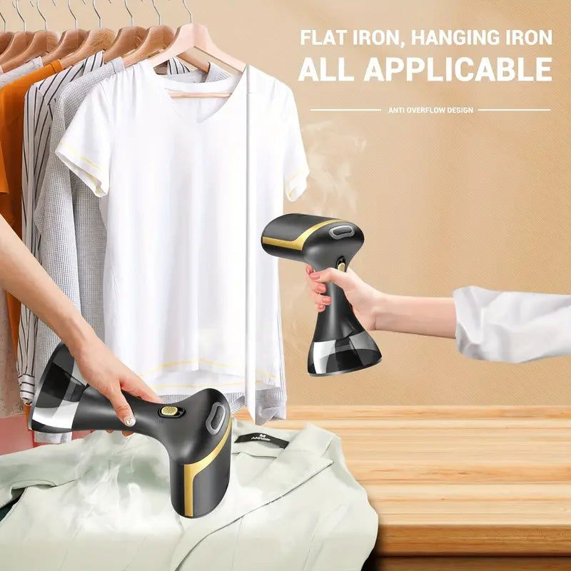 Household Commercial Hand-held Garment Steamer - Black