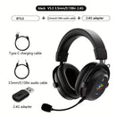 3-in-1 Gaming Headphones Wireless Wired Headset