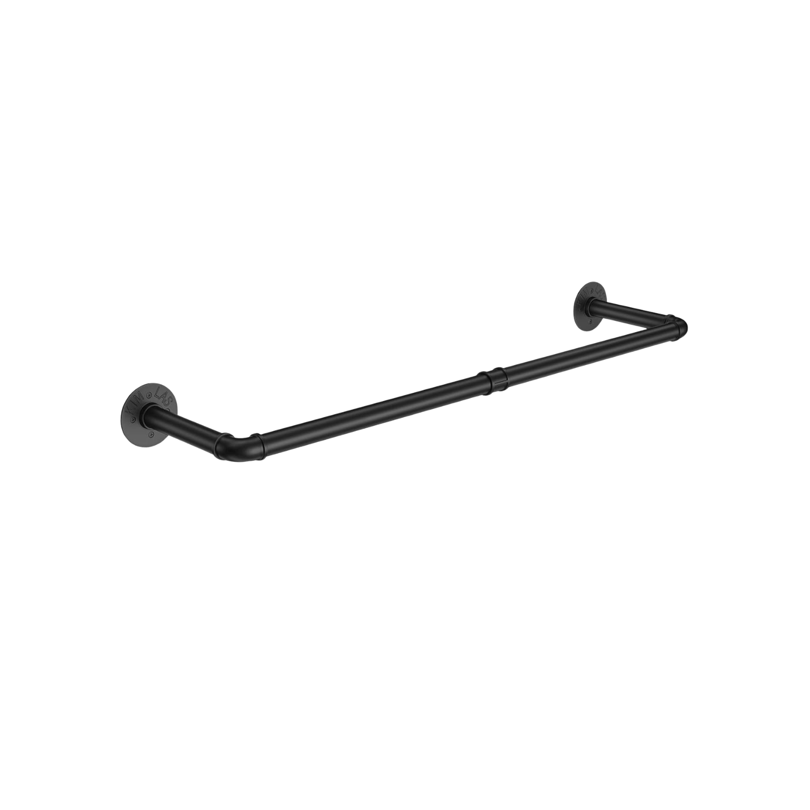 Adjustable Wall-Mounted Clothes Rack (90–180 cm)