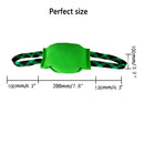 Green Durable Dog Tug Toy with 2 Handles - Interactive Bite Pillow for Training & Tug of War