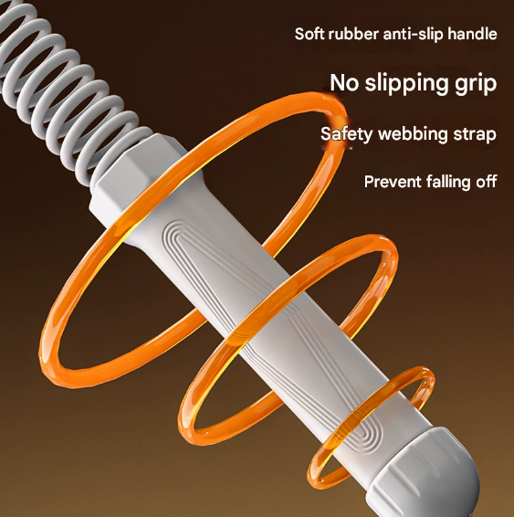 Grey Heavy Cordless Battle Rope - Portable Weighted Fitness Rope for Home Gym Strength & Cardio Training