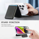 Brown Slim Magnetic Card Holder Wallet with Adjustable Kickstand - MagSafe Compatible