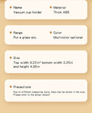 Multi-Purpose Anti-Spill Cup Holder with Suction Base & Detachable Phone Stand(blue)