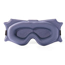 3pc 6D Contoured Zero-Pressure Sleep Mask - 360 Light Blocking Eye Mask with Adjustable Strap(Purple)