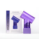 Purple Wind Spin Hair Curler Diffuser - Universal Hair Dryer Attachment for Effortless Waves and Curls