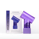 Purple Wind Spin Hair Curler Diffuser - Universal Hair Dryer Attachment for Effortless Waves and Curls
