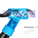 Purple Wind Spin Hair Curler Diffuser - Universal Hair Dryer Attachment for Effortless Waves and Curls