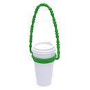 2 Pcs Green Frog Adorable Animal Silicone Cup Carrier - Portable Reusable Handle for Water Cup(cup not included)