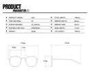 Style C3 Gold Frame Grey Lenses Chic Oversized Aviator Sunglasses - Retro Metal Frame with UV400 Protection for Women