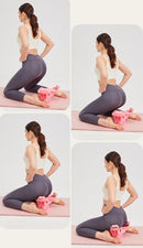 Pink Ergonomic Pelvic Floor & Glute Trainer - Home Workout Equipment for Hips and Inner Thighs