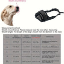 3 Pcs Size L Black Breathable Mesh Dog Muzzle - Soft & Comfortable Guard to Prevent Biting, Allows Panting and Drinking