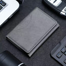 Grey 3-in-1 Magnetic Wallet for MagSafe - Slim PU Leather Card Holder with Kickstand