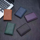 Brown 3-in-1 Magnetic Wallet for MagSafe - Slim PU Leather Card Holder with Kickstand