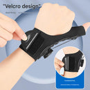 Black Adjustable Thumb Brace with Dial System - Wrist & Thumb Stabilizer for Pain Relief