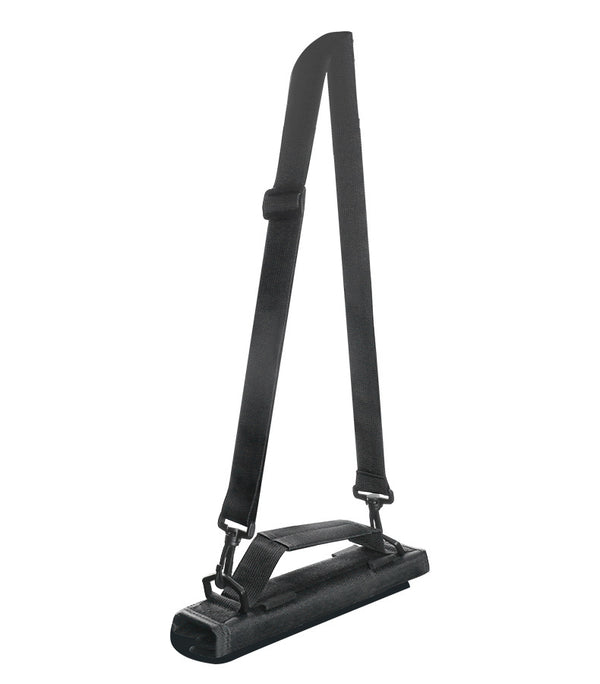 Black Compact Golf Club Carrier - Lightweight Sunday Practice Bag for Driving Range