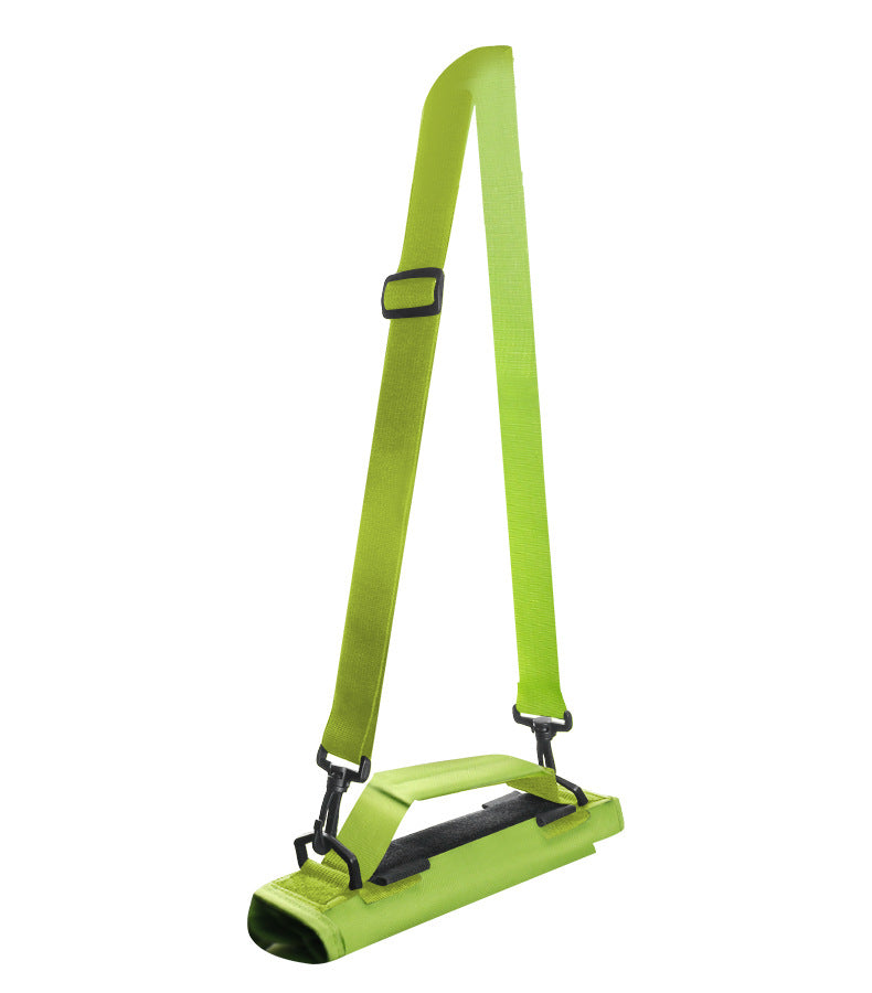 Green Compact Golf Club Carrier - Lightweight Sunday Practice Bag for Driving Range