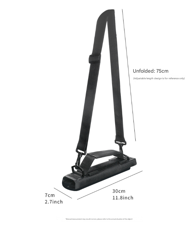 Green Compact Golf Club Carrier - Lightweight Sunday Practice Bag for Driving Range