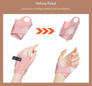 2pc Multi-Functional Silicone Makeup Artist Wristband - Wearable Palette, Brush Holder & Cleaner(Purple)