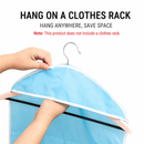 4 Pack Beige Hanging Closet Organizer, Portable 16 Pockets Behind the Door Storage Bag for Underwear, Socks & Small Accessories