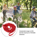 Blue Bike Shock Absorbing Tow Rope with Storage Bag (8 to 15 FT) - Durable Nylon Uphill Bungee Strap for Outdoor Family & Newbie Cycling Adventures