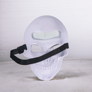 Day of the Dead Sugar Skull Mask - Mexican Dia de los Muertos Painted Skull Face Mask for Halloween & Masquerade (Style 1)