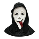 Scream Ghost Face Mask - Halloween Cosplay Latex Hood Mask for Horror Parties, Masquerades and Haunted Houses (Style 11)