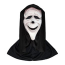 Scream Ghost Face Mask - Halloween Cosplay Latex Hood Mask for Horror Parties, Masquerades and Haunted Houses (Style 12)