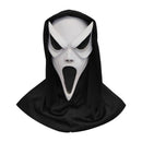 Scream Ghost Face Mask - Halloween Cosplay Latex Hood Mask for Horror Parties, Masquerades and Haunted Houses (Style 14)