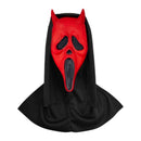 Scream Ghost Face Mask - Halloween Cosplay Latex Hood Mask for Horror Parties, Masquerades and Haunted Houses (Style 8)