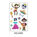 20 Sheets Day of the Dead Halloween Temporary Tattoos - Mexican Fiesta Party Body Sticker Props, 10 Styles x 2 Sheets
