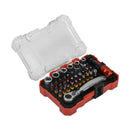 38-Piece Precision Screwdriver & Ratchet Wrench Set - Multi Purpose Rainbow Magic Box Household Tool Kit with Dedicated Storage Box