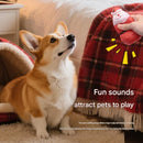 Dog Christmas Squeaky Toys（Christmas Tree） – Festive Designs ,Durable, bite-resistant, interactive vinyl squeaky toys—perfect as holiday stocking stuffers for dogs