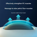 Black Rechargeable PC Muscle Trainer - ABS and Silicone Pelvic Floor Exerciser with 6 Vibration Modes, Waterproof Design, Portable Kegel Training Device for Men and Women