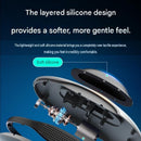 Black Rechargeable PC Muscle Trainer - ABS and Silicone Pelvic Floor Exerciser with 6 Vibration Modes, Waterproof Design, Portable Kegel Training Device for Men and Women