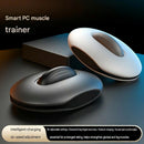 White Rechargeable PC Muscle Trainer - ABS and Silicone Pelvic Floor Exerciser with 6 Vibration Modes, Waterproof Design, Portable Kegel Training Device for Men and Women