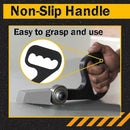 2 Pack Fast Metal Plate Cutter - Zinc Alloy and Steel Manual Sheet Metal Shear - Non-Slip Handle, Portable Handheld Cutting Tool for Aluminium, PVC Board and Thin Iron Sheets