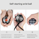 Blue Autostart Gyro Ball Wrist Trainer - Zinc Alloy Core , Polycarbonate and Silicone Grip, Portable Forearm Exerciser for Strength Training and Stress Relief