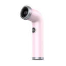 Pink Handheld Bladeless High-Speed Fan - 100 Speed Levels, LED Display, USB-C Rechargeable Portable Mini Fan for Travel, Commute & Outdoor - Lightweight 169g Personal Cooling Device with Safe Air Intake