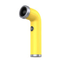 Yellow Handheld Bladeless High-Speed Fan - 100 Speed Levels, LED Display, USB-C Rechargeable Portable Mini Fan for Travel, Commute & Outdoor - Lightweight 169g Personal Cooling Device with Safe Air Intake
