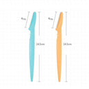 12 Pack Pink Eyebrow Razor Trimmer - Stainless Steel Blade with Safety Guard - Non-Slip Ergonomic Handle for Precise Shaping, Face & Body Hair Removal, Travel Friendly Beauty Tool with Protective Cap