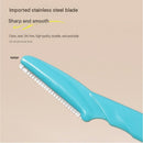 12 Pack Coffee Eyebrow Razor Trimmer - Stainless Steel Blade with Safety Guard - Non-Slip Ergonomic Handle for Precise Shaping, Face & Body Hair Removal, Travel Friendly Beauty Tool with Protective Cap