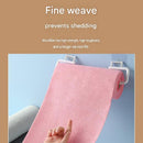 3 Pack Pink Microfiber Cleaning Cloth Roll - 25x25cm Thickened Absorbent Wipes - Lint Free Reusable Kitchen Towel for Dishes, Fruit, Countertops - Easy Tear Design, Multi Purpose Household Cleaning