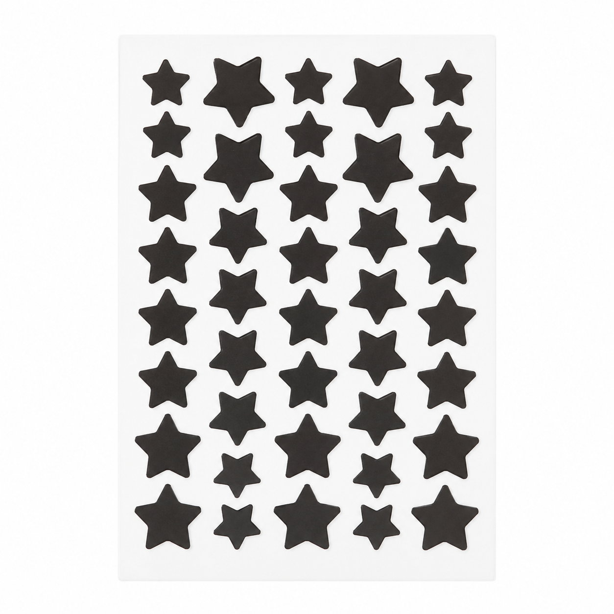 Star Acne Patches Black 5 Sheets - 40 Stars Per Sheet, Hydrocolloid Blemish Stickers, Waterproof Sweat-Resistant Star Pimple Covers