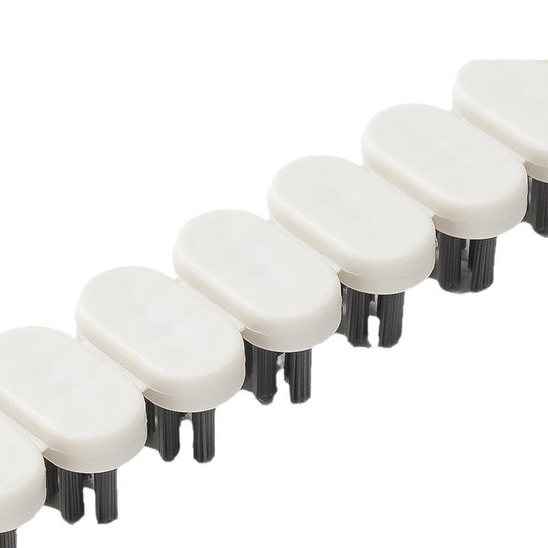 2-Pack Bendable Crevice Cleaning Brush Set - Flexible U-Shaped Faucet and Gap Brush - Dense Soft Bristles, Multi-Surface Use for Kitchen Sink and Bathroom Tile Grout